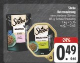 Katzennahrung im Angebot bei EDEKA in Amberg Katzennahrung Angebote von Sheba bei EDEKA Amberg für 0,49 €