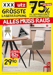 XXXLutz Prospekt für Neubrandenburg mit 20 Seiten XXXLutz Prospekt für Neubrandenburg: "GRÖSSTE LAGERRÄUMUNG", 20 Seiten, 15.08.2026 - 28.08.2026