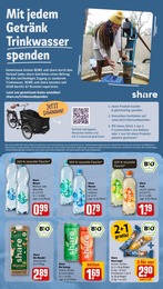 Mineralwasser Angebot & Preis im aktuellen REWE Prospekt Mineralwasser Angebot im aktuellen REWE Prospekt auf Seite 11