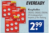Aktuelles Knopfzellen CR2032 Angebot bei ALDI SÜD in Bergisch Gladbach ab 2,99 €