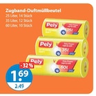 Zugband-Duftmüllbeutel von Pely im aktuellen V-Markt Prospekt für 1,69 €