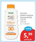 Ambre Solaire Sonnenmilch von Garnier im aktuellen budni Prospekt