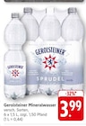Mineralwasser Angebote von Gerolsteiner bei EDEKA Schwäbisch Hall für 3,99 €