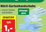 Aktuelles Nitril-Gartenhandschuhe Angebot bei Thomas Philipps in Bottrop ab 1,00 €