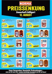 Steak im Norma Prospekt "Mehr fürs Geld" mit 27 Seiten (Göttingen)