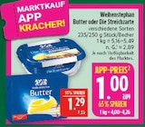 Marktkauf Oschatz - Butter Angebot im Prospekt Butter bei Marktkauf im Oschatz Prospekt für 1,00 €