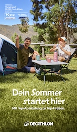 Zelt im Decathlon Prospekt in Neuwied Aktueller Decathlon Prospekt mit Zelt, "Dein Sommer startet hier", Seite 1