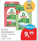Waschpulver von Frosch im aktuellen budni Prospekt