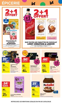 Promotion Lindt dans le prospectus Carrefour, valable du 29/09/2026 au 12/10/2026 Promo Lindt dans le catalogue Carrefour du moment à la page 46
