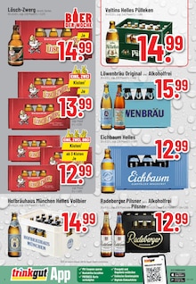 Bier im Trinkgut Prospekt "Aktuelle Angebote" mit 8 Seiten (Weinheim)