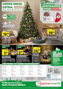 Weihnachtsbaum im aktuellen Hagebaumarkt Prospekt (Freising) Weihnachtsbaum im Hagebaumarkt Prospekt "JETZT EISKALT SPAREN!" mit 8 Seiten (Freising)