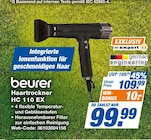 Haartrockner HC 110 EX im Angebot bei expert in Haltern am See Haartrockner HC 110 EX Angebote von beurer bei expert Haltern am See für 99,99 €