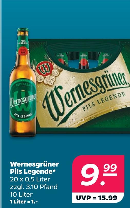 Wernesgrüner Pils Legende