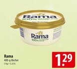 Rama im Angebot bei famila Nordost in Celle Rama Angebote von Rama bei famila Nordost Celle für 1,29 €