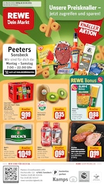 REWE Prospekt für Sonsbeck mit 34 Seiten REWE Prospekt "Dein Markt" für Sonsbeck, 34 Seiten, 30.06.2025 - 05.07.2025