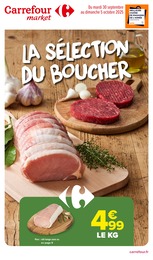 Prospectus Carrefour Market à Saint-Jean-Pied-de-Port: "LA SÉLECTION DU BOUCHER", 14} pages, 30/09/2025 - 05/10/2025