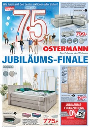 Ostermann Prospekt "75 Jahre OSTERMANN - JUBILÄUMS-FINALE" mit 12 Seiten (Leverkusen)