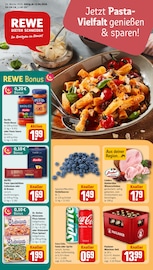 REWE Supermarkt Prospekt der aktuellen Woche mit 26 Seiten, gültig von 13.04.2026 bis 18.04.2026, in Waldkirch und Umgebung Aktueller REWE Supermarkt Prospekt in Waldkirch und Umgebung, "Dein Markt" mit 26 Seiten, 13.04.2026 - 18.04.2026