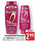 Elvital Shampoo im Angebot bei EDEKA in Ludwigsburg Elvital Shampoo Angebote von L'Oréal bei EDEKA Ludwigsburg für 2,99 €