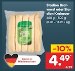 Aktuelles Stadion Bratwurst Angebot bei Netto Marken-Discount in Bremen ab 4,49 €