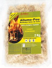 Laine de bois allume-feu - Carrefour Market à Ivry-sur-Seine Laine de bois allume-feu en promo chez Carrefour Market Ivry-sur-Seine à 14,98 €