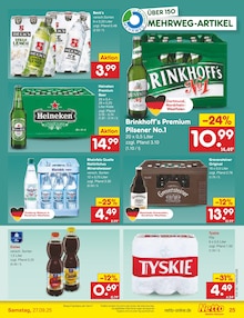 Wasser im Netto Marken-Discount Prospekt "Aktuelle Angebote" mit 58 Seiten (Münster)