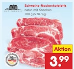 Aktuelle Steak Angebote bei Netto Marken-Discount in Potsdam Aktuelles Schweine-Nackensteaks Angebot bei Netto Marken-Discount in Potsdam ab 3,99 €