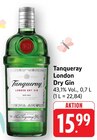 London Dry Gin Angebote von Tanqueray bei E center Bad Kreuznach für 15,99 €