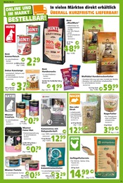 Tierfutter Angebot im aktuellen Globus-Baumarkt Prospekt auf Seite 15