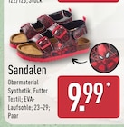 Aktuelles Sandalen Angebot bei ALDI Nord in Hagen (Stadt der FernUniversität) ab 9,99 €