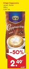 Cappuccino im Angebot bei Netto Marken-Discount in Freiberg Cappuccino Angebote von Krüger bei Netto Marken-Discount Freiberg für 2,49 €