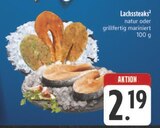 Lachssteaks natur im Angebot bei E center in Ansbach Lachssteaks natur Angebote bei E center Ansbach für 2,19 €