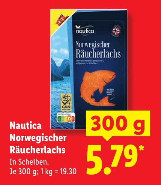 Norwegischer Räucherlachs