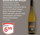 Wolfspakt Angebote von Bergdolt Reif & Nett Wolfspakt bei GLOBUS Rodgau für 6,99 €