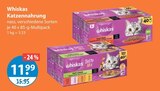 Katzennahrung nass von Whiskas im aktuellen V-Markt Prospekt für 11,99 €