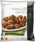 Boulettes au boeuf et aux oignons crues - Picard en promo chez Picard Menton à 7,50 €