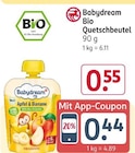 Aktuelles Bio Quetschbeutel Angebot bei Rossmann in Halle (Saale) ab 0,55 €