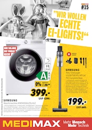 MEDIMAX Prospekt für Meißen: "WIR WOLLEN ECHTE EI-LIGHTS!", 8 Seiten, 03.04.2026 - 09.04.2026