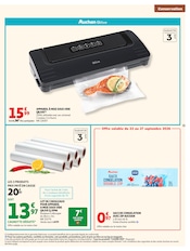Promos Congélateur dans le catalogue "CUISINE GOURMANDE" de Auchan Hypermarché Congélateur en promo dans le catalogue Auchan Hypermarché à la page 31