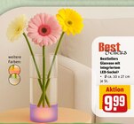 BestSellers Glasvase mit integriertem LED-Sockel Angebote bei REWE Cottbus für 9,99 €