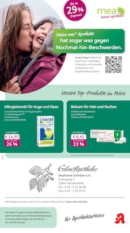 mea - meine apotheke Prospekt Unsere März-Angebote mit 4 Seiten
