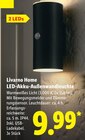 LED-Akku-Außenwandleuchte Angebote von Livarno Home bei Lidl Bremen für 9,99 €