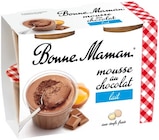 Mousse chocolat lait - Bonne Maman en promo chez Lidl Mousse chocolat lait - Bonne Maman dans le catalogue Lidl