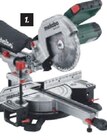 Kapp- und Zugsäge „KGS 216 M“  von Metabo im aktuellen toom Baumarkt Prospekt für 179,99 €