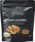 Mini Gaufres - Gourmet Finest Cuisine en promo à 1,79 € chez Aldi Mini Gaufres - Gourmet Finest Cuisine dans le catalogue Aldi