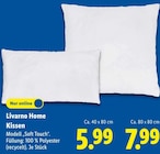 Aktuelle Kissen Angebote bei Lidl in Mannheim Aktuelles Kissen Angebot bei Lidl in Mannheim ab 5,99 €