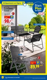 Salon De Jardin Angebote im Prospekt "Moins Cher !" von Lidl auf Seite 71