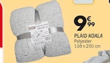 Plaid Koala en promo chez La Foir’Fouille Niort à 9,99 €