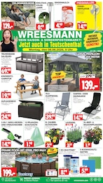 Wreesmann Prospekt „DEIN SAISON- & SONDERPOSTENMARKT!“ für Wansleben am See und Umgebung mit 16 Seiten Wreesmann Prospekt für Wansleben am See und Umgebung: „DEIN SAISON- & SONDERPOSTENMARKT!“, 16 Seiten, 08.06.2026 - 12.06.2026