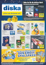 diska Discounter Prospekt der aktuellen Woche mit 12 Seiten, gültig von 15.12.2025 bis 20.12.2025, in Coburg und Umgebung Aktueller diska Discounter Prospekt in Coburg und Umgebung, "alles an deinem ort." mit 12 Seiten, 15.12.2025 - 20.12.2025